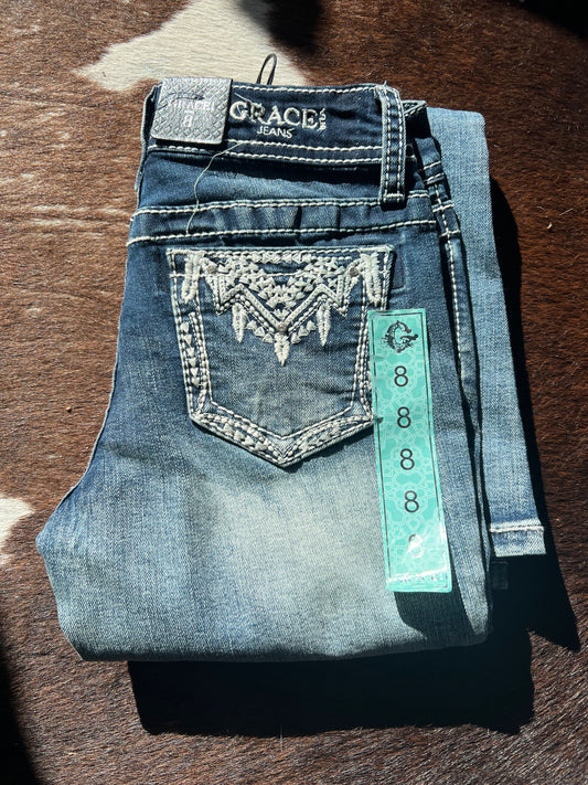 Grace In LA Girl's Jeans 8